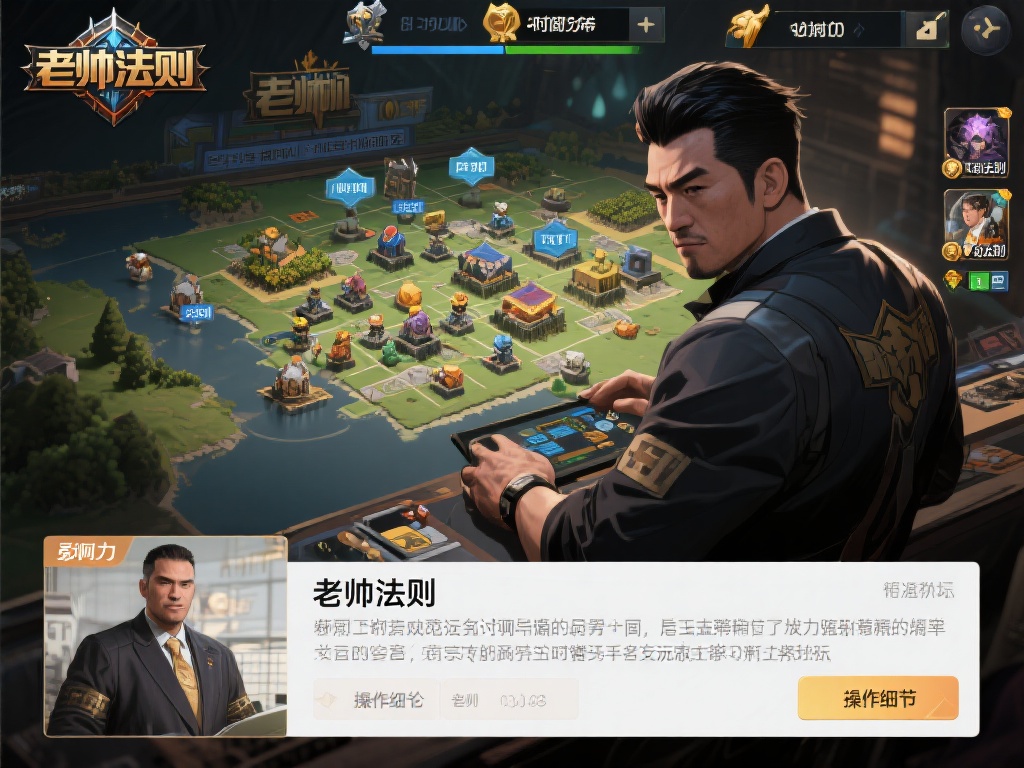 此外，他在游戏中的策略布局也堪称教科书级别。无论是