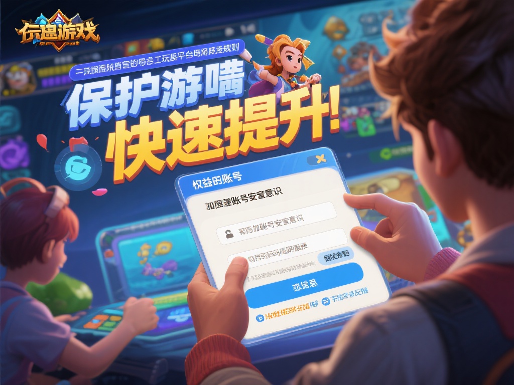 面对网络游戏中的种种诱惑，保护自己的账号和权益显得