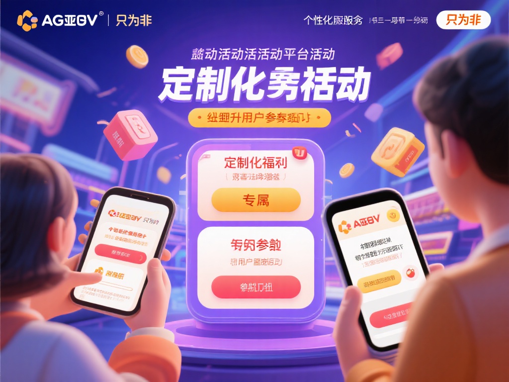 以活动为例，平台经常推出定制化的福利活动，让用户在